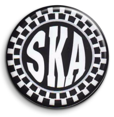 Ska 2 - Abzeichen 38mm Button Pin