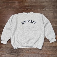 Vintage Tultex Air Force Academy Crewneck Sweatshirt Size Large USA Made