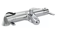 Bristan DUL3-THBSM-C Thermostatic Bath Shower Mixer Tap, Silver Design