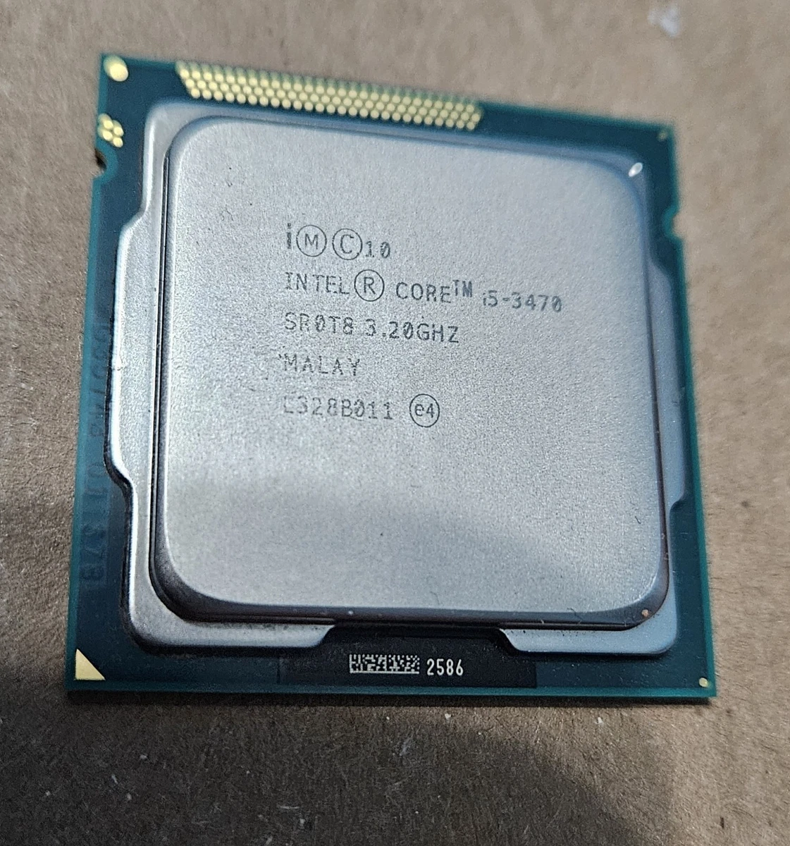 KN65-15【ジャンク】Intel CORE i5-3470/S 18枚CPU KN65-15【ジャンク