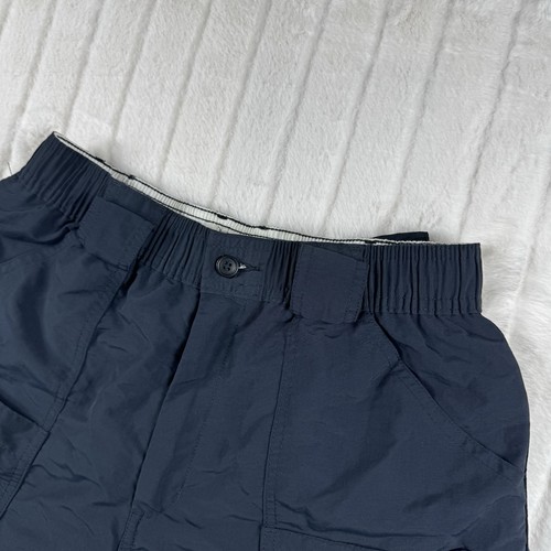 Aftco Fishing Shorts Men's 30x6 Cargo Pockets Hiking Outdoor Black 100% Nylon - Picture 8 of 14