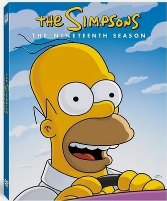 #ad The Simpsons: Complete Nineteenth Season 19 DVD 4 Discs 2007 *Free Fast Shippi $51.17