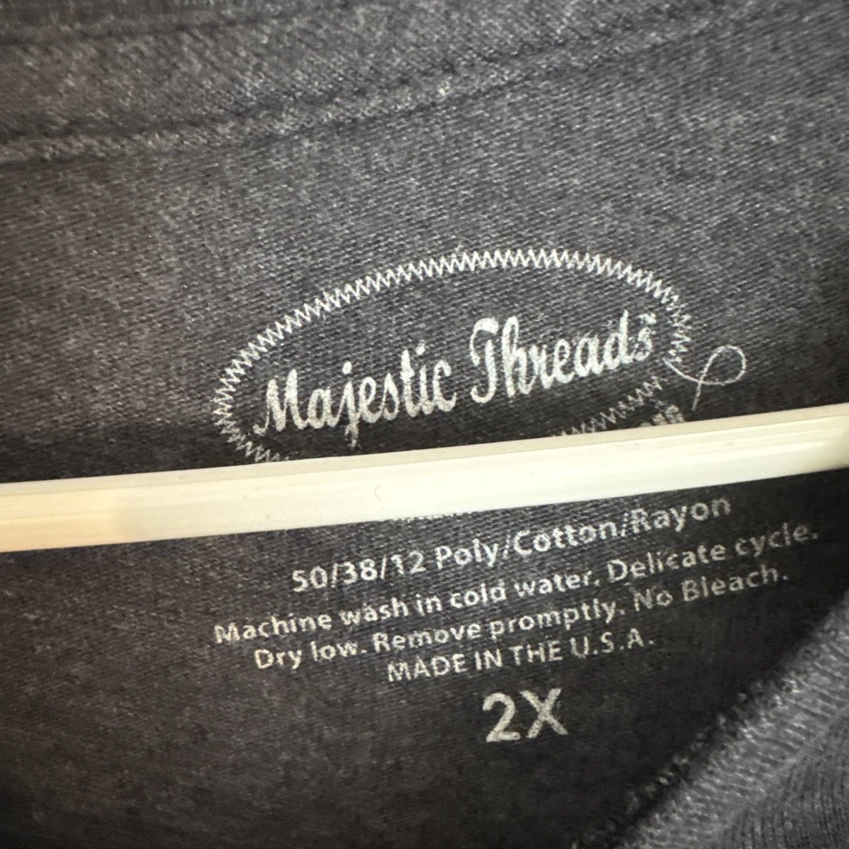 NWOT Majestic Threads 2017 Houston Astros World Series 2XL Long Sleeve Shirt - Image 3 of 4