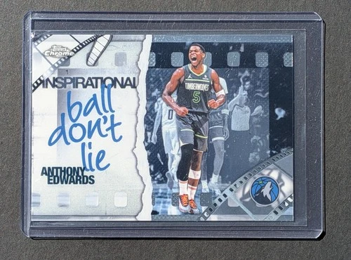 2025 Topps Chrome Anthony Edwards Base (RAW)