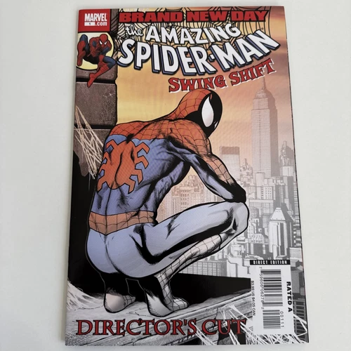 Amazing Spider-Man Swing Shift #1 | VF+ 2008 Director's Cut Jackpot Mr Negative