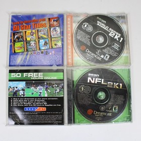NFL, World Series Baseball 2K1 (Dreamcast Sports Bundle)