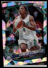 2025 Panini Prizm WNBA #126 Teresa Edwards Ice Prizms