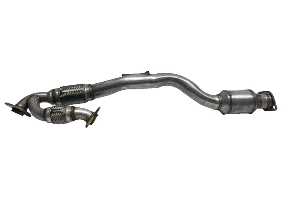 Rear Lower Catalytic Converter Engine Flex Pipe For Nissan Murano 2009 2017 2019 - Image 2 of 4
