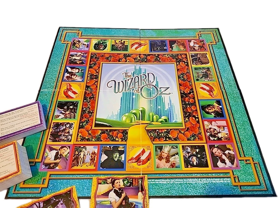 The Wizard of Oz Trivia Game w/Collectible Tin (1999) | Please Read Description - Image 2 of 4