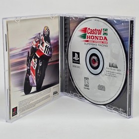 Castrol Honda Superbike Racing (PlayStation 1 PS1) CIB COMPLETE