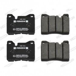 Plaquettes avant Ferodo 95690750 pour Ferrari 365 GT 2+2 en version d'origine