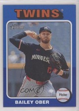 2024 Topps Heritage High Number Dark Blue Border Bailey Ober #536 05ol