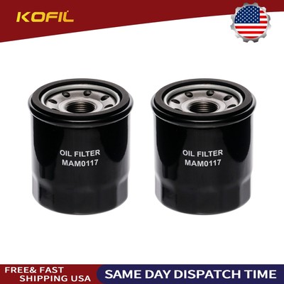 2* MAM0117 Oil Filter Compatible with Mahindra 1815 2015 1816 2415 2615 Tractor