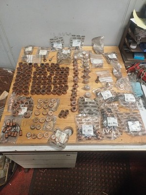 Joblot Of 190 Hc-cargo alternator Slip Rings Various Types 