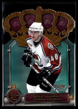 2001 Pacific Prism Hockey Gold Crown Die-Cut #2 Alex Tanguay