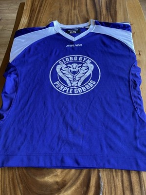 Dodgeball Globo Gym Purple Cobras Men s Bauer Jersey Size XL