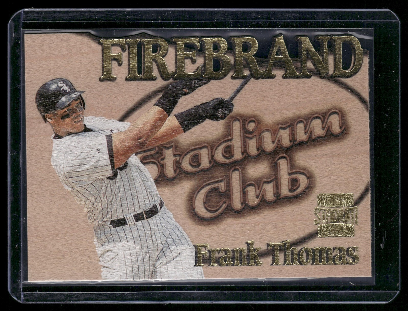 1997 Stadium Club #FB9 Frank Thomas Firebrand Members Only