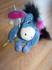 Disney Store Cupid Eeyore Bean Bag Plush Winnie the Pooh Valentine's Day EUC