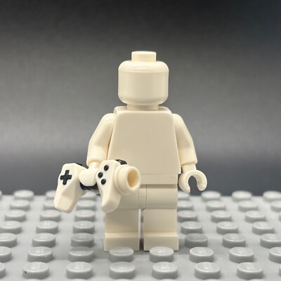 Lego New White Gaming Controller Minifig Accessory PlayStation Xbox Bar Part