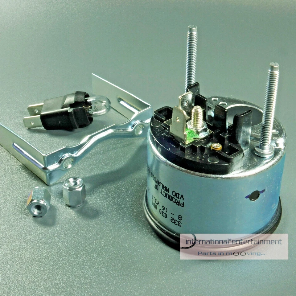 VDO VOLTMETER 12 Volt CHROME*EDITION ZUSATZ INSTRUMENT- GAUGE 52mm - Bild 3 von 3