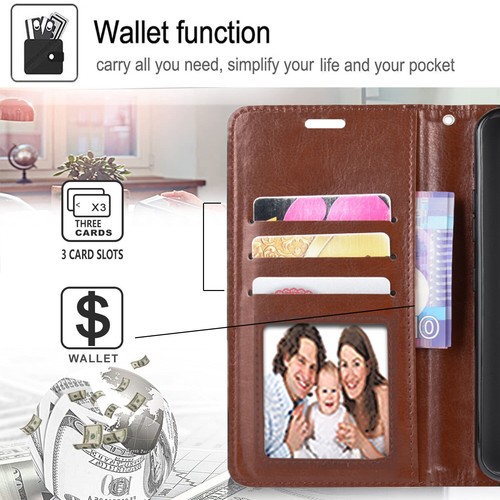 For Samsung Galaxy A03s A13 5G Case Phone Cover Wallet +Tempered Glass Protector - Picture 19 of 42