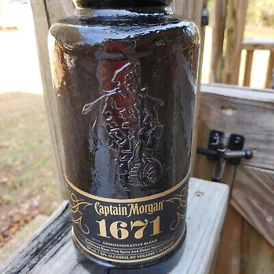 Captain Morgan 1671 Commemorative Blend EMPTY 750 ML Bottle Captain Morgan 1671 Commemorative Blend EMPTY 750 ML Bottle