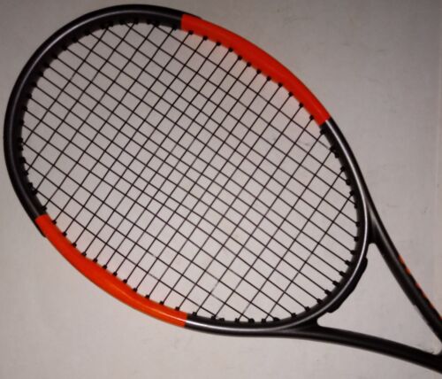 Used Wilson® Grip Size:4½in Burn 100TEAM STRUNG Tennis Racket - Picture 3 of 21