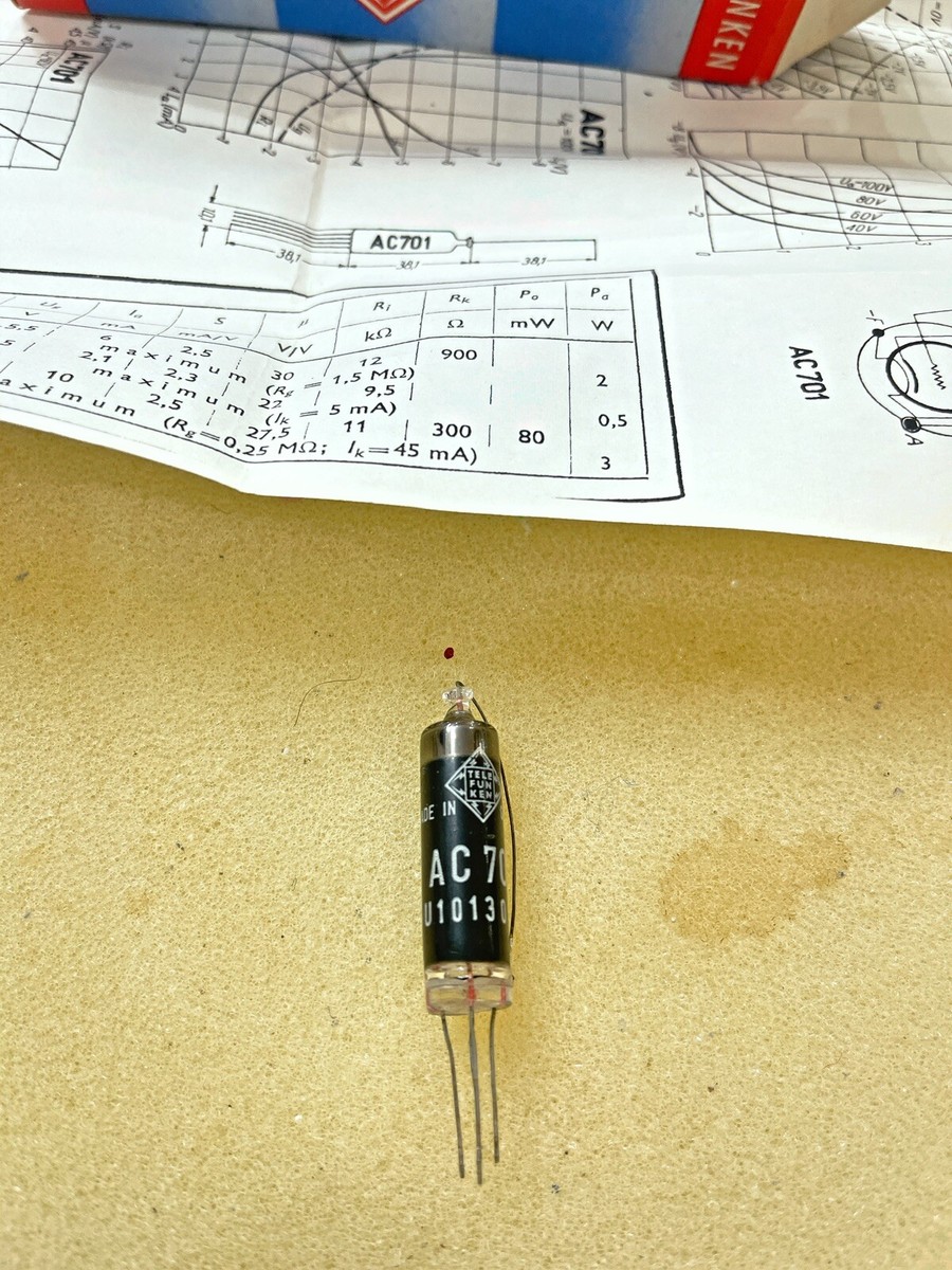 Telefunken AC701K AC701 AC-701 Neumann M49 M50 M269 KM53 KM54 KM56