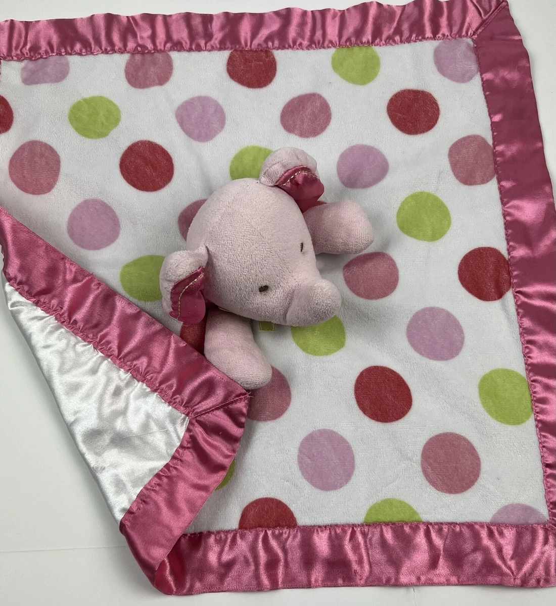 Elephant security blanket pink sales