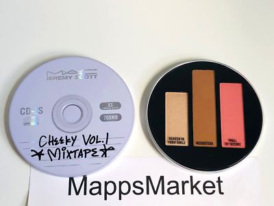 新品未使用 MAC x Jeremy Scott 限定コスメ3点セット The MAC x Jeremy Scott Palettes Look Like Your High School