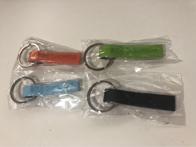 Key Chain Portable Key Ring Variety Color Orange Green Sky Blue Black NEW 