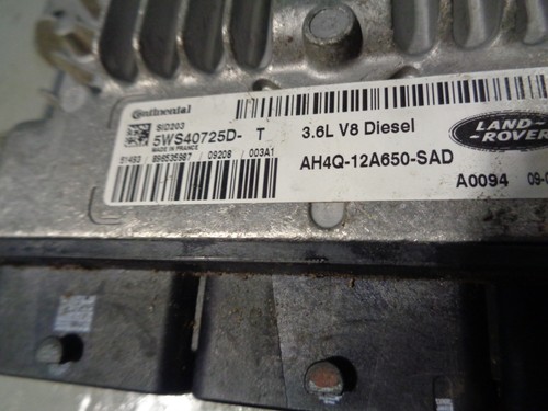 Range Rover Sport / L322 Engine ECU AH4Q-12A650-SAD 3.6 TDV8 2009 to 2013 L320 - Picture 11 of 12