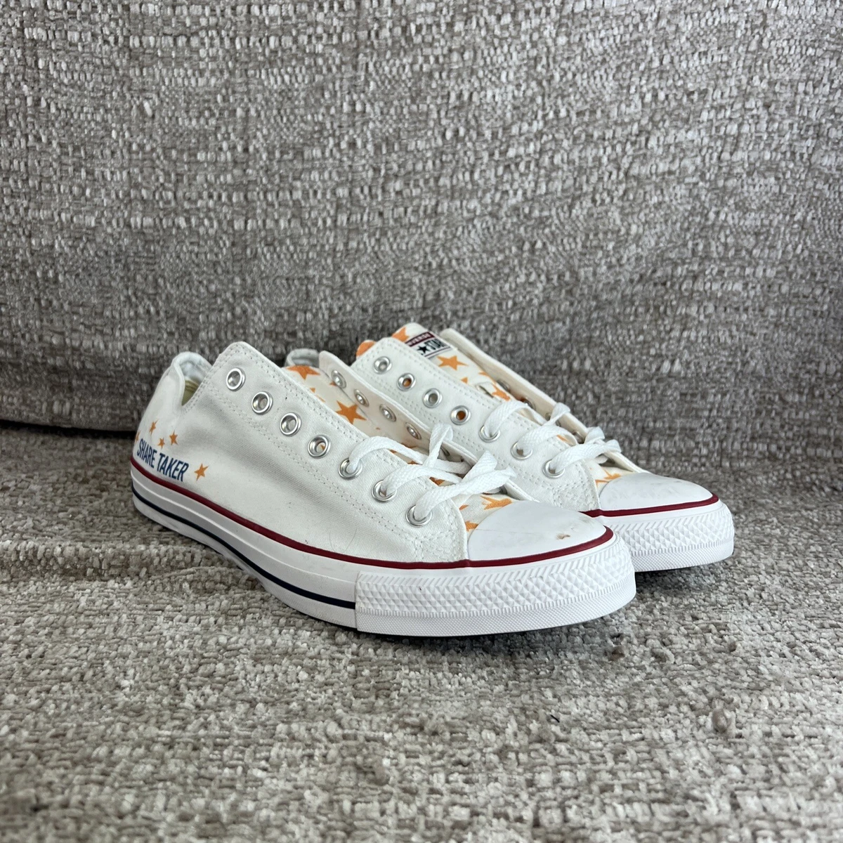 White Converse All Star Unisex Tennis Shoes