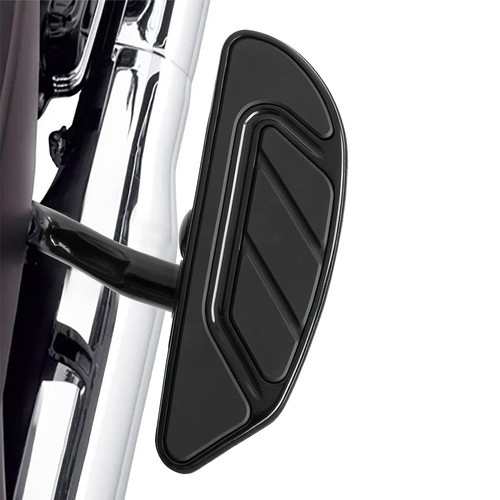 Black Driver & Passenger Floorboards Fit For Harley Touring Road Glide 1993-2023 - Picture 11 of 11