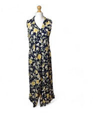 Vinatge Dress Size 14 T & Co 90's Long Floral Dress