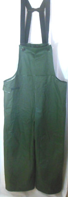 Cedar Key Waders XL Green PVC Polyester Backed Adj Straps NWOT