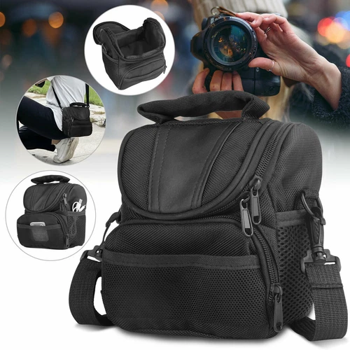 Camera Backpack Bag Case Shoulder Pouch For Canon Nikon Sony Rebel DSLR US