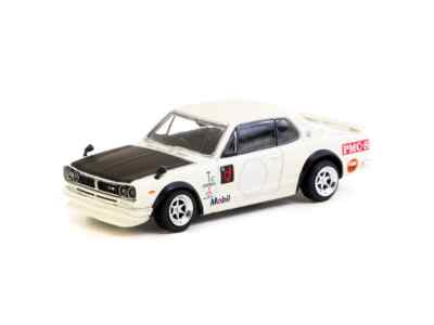 Tarmac T64G-043-WH2 Nissan Skyline 2000 GT-R (KPGC10) Lamley Special Edit. 1:64