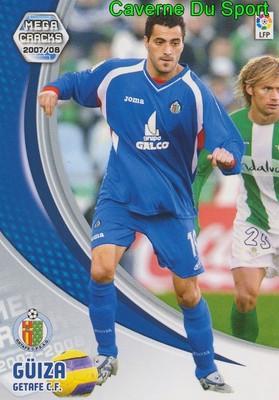 144 GUIZA ESPANA GETAFE CF CARD LIGA MEGACRACK 2008 PANINI