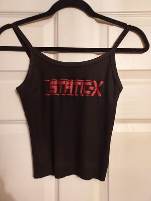 Static x crop top static x  tank top static x shirt any size avail xs to xl