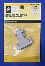 Vintage DB9 9Pin Male to DB25 25Pin Female Port Serial RS232 Adapter Connector