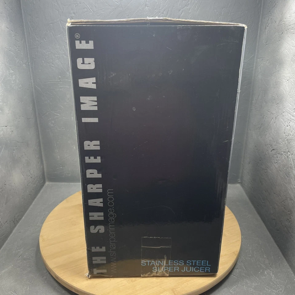 SHARPER EXPRIMIDOR IMAGEN MÁS NÍTIDA, ACERO INOXIDABLE, 700 VATIOS, LIBRO DE RECETAS, NUEVO EN CAJA Foto 4 de 4