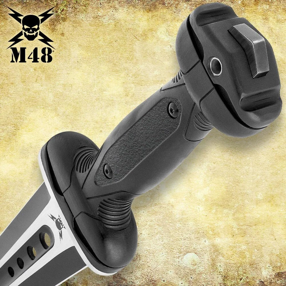 Espada y vaina Gladius M48, hoja de acero inoxidable 7Cr13, funda de cinturón Vortec Foto 3 de 4