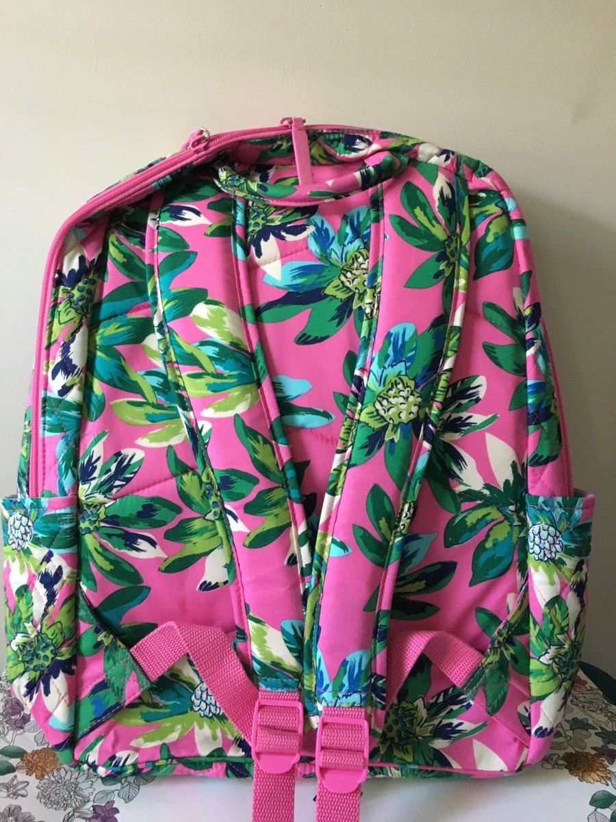 VERA BRADLEY Laptop Backpack Tropical Paradise Pattern  display picture 2