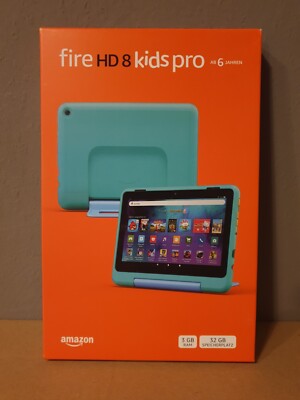 Amazon Fire HD 8 Kids Pro  12. Gen 2024 | 32GB | Blaugrün Löwen Marvel | NEU OVP