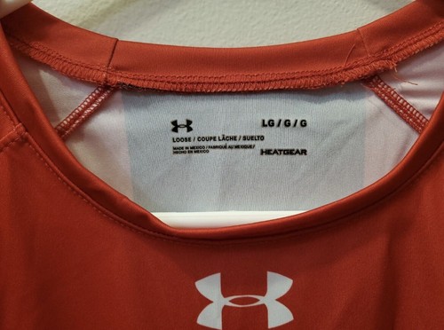 Under armour Davidson Basketball Rot Herren Langarm Trikot Shirt Größe L - Bild 4 von 5