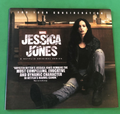 RARE 2018 JESSICA JONES EMMY FYC DVD NETFLIX KRYSTEN RITTER MARVEL PROMO OOP
