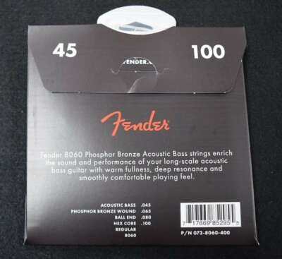 Corde Per Basso Acustico Fender Phosphor Bronze - Scala Lunga .045-.100 Per Suono Caldo E Duravole - Foto 7