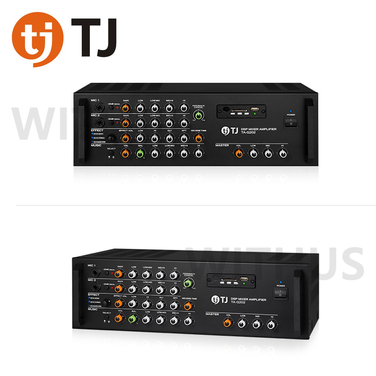 TJ Taijin Media TA-G202 Karaoke Machine DSP Mixer 2ch Amplifier