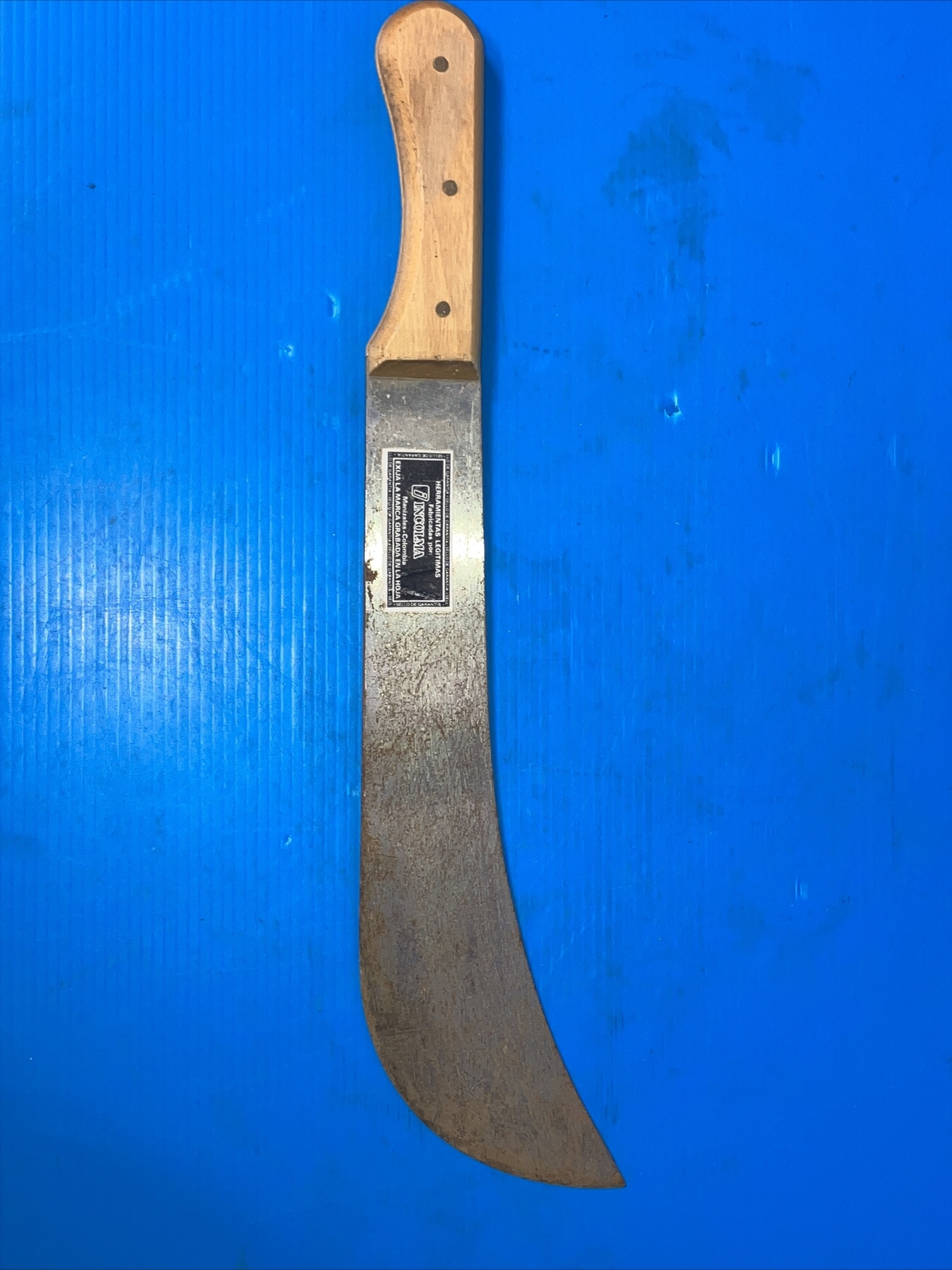 Vtg Gavilan de Incolma Colombia BirdLogo 13 1/2”Blade Jungle Machete